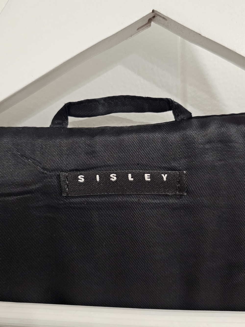 Sisley Black Geometric Jacquard Hooded Belted Coat Wrap XL-XXL - Picture 4 of 15